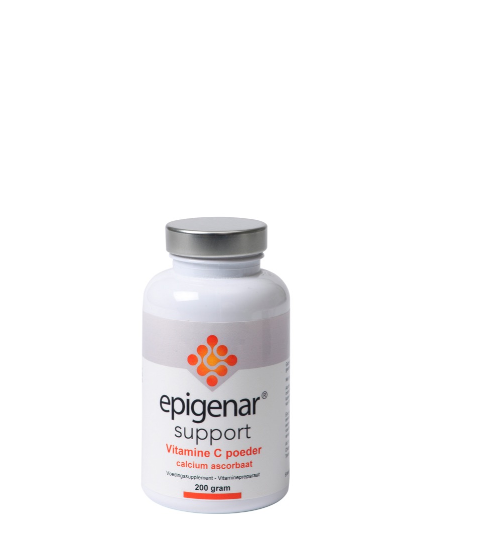 Epigenar Vitamine C calcium ascorbaat poeder (200 gr)