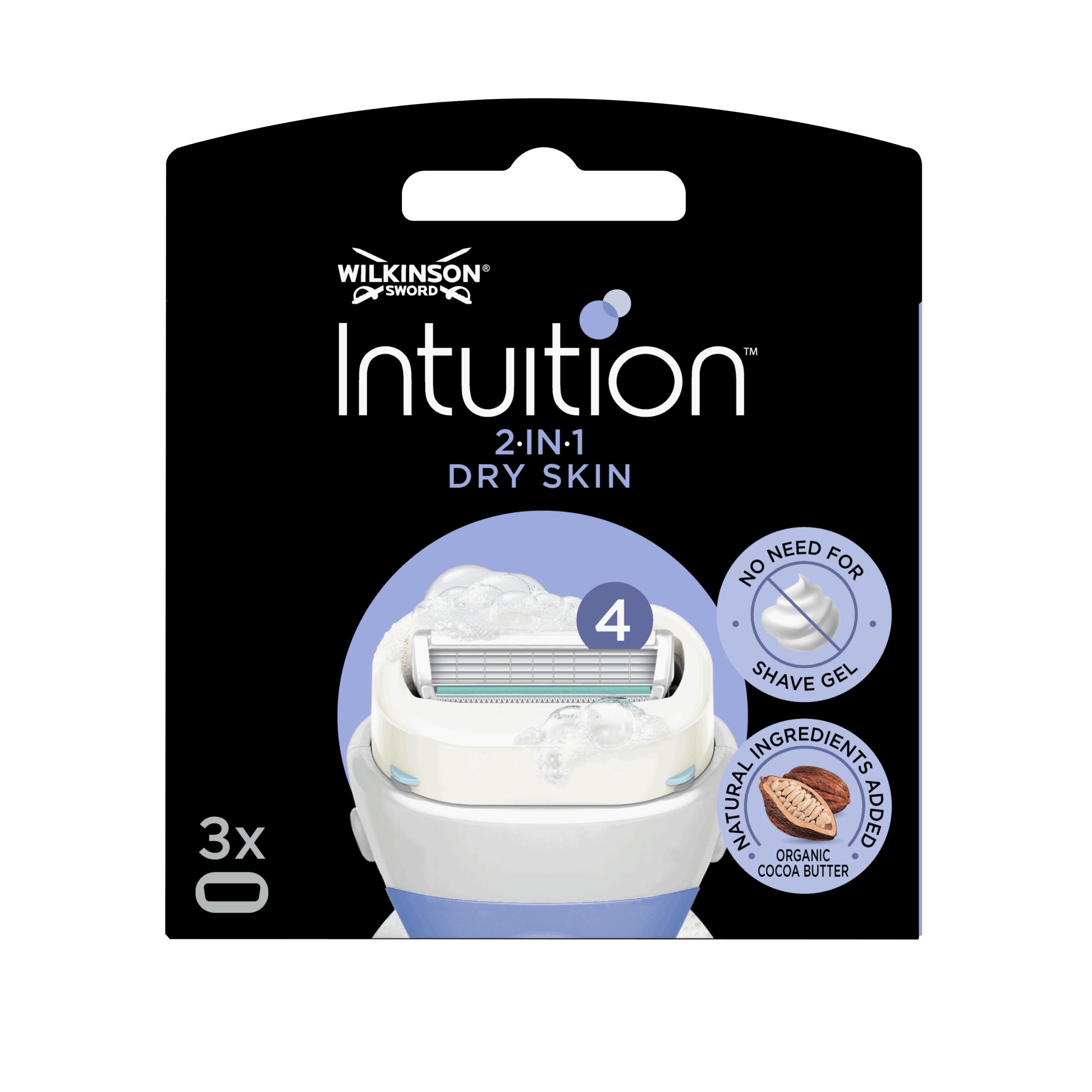 Wilkinson Intuition dry skin mesjes (3 stuks)