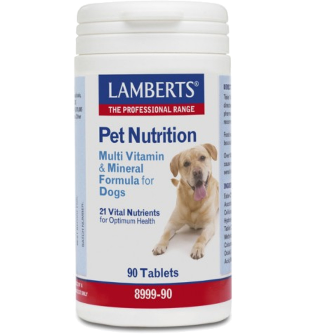 Lamberts Multi Formule Voor Dieren Hond (90 Tabletten)