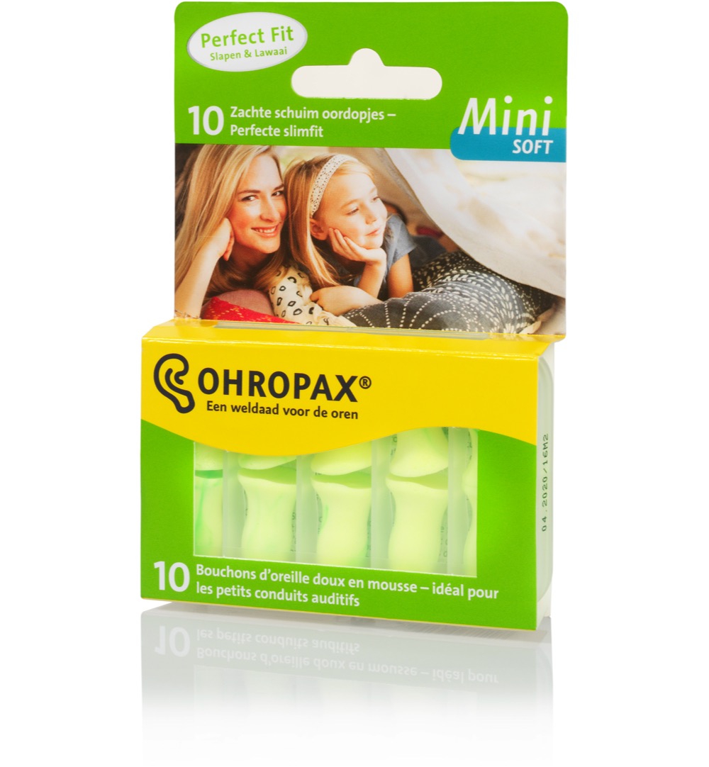 Ohropax Soft geluid mini (10 stuks)