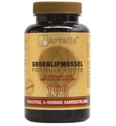 Artellegroenlipmossel formule forte (100 tabletten)