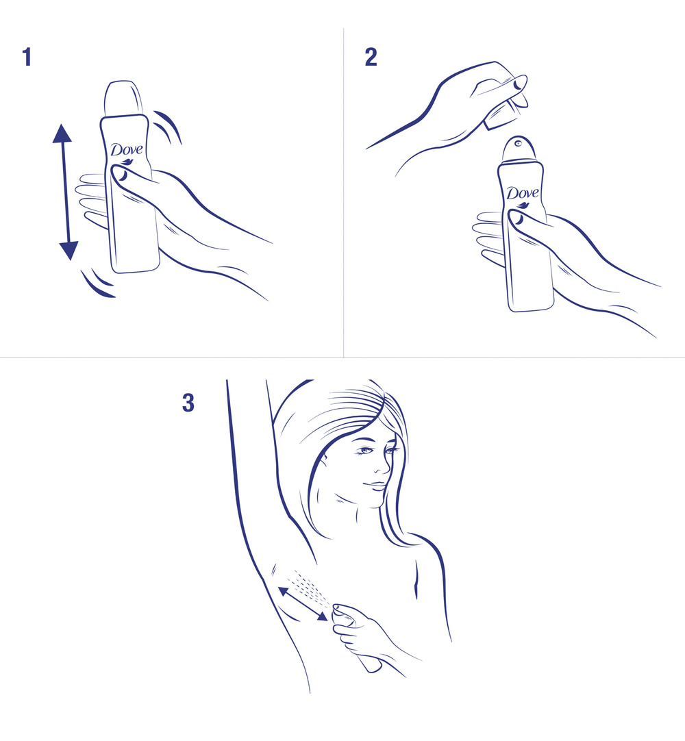 Dove Deodorant spray invisible dry (150 ml) - image 5