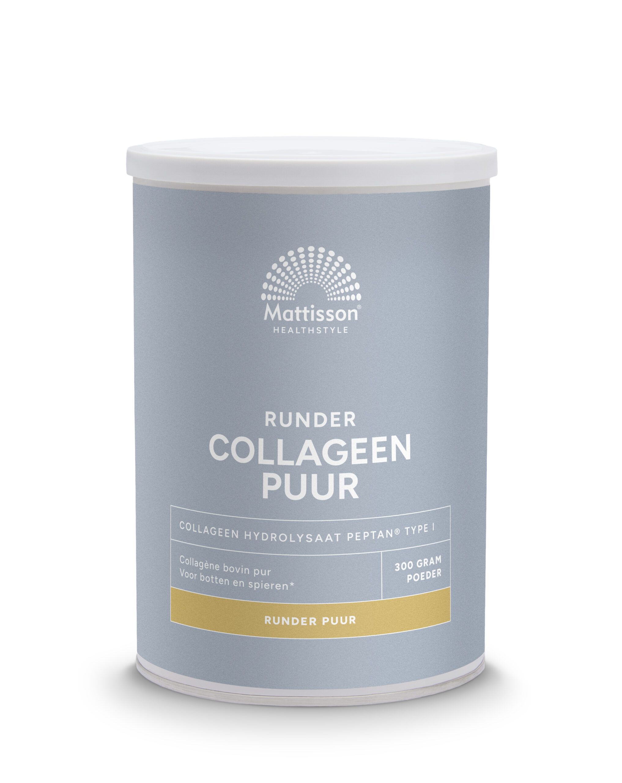 Mattisson Runder Collageen Poeder Peptan (300 gr)