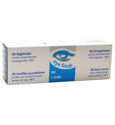 Eye Fresh Daglenzen -7.50 (1 x 30 stuks)
