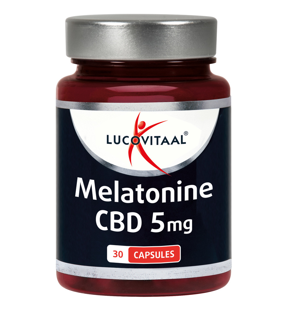 Lucovitaal Melatonine CBD 5Mg (30 capsules)