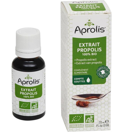 Aprolis Propolis Extract 100% Biologisch (20 ml)