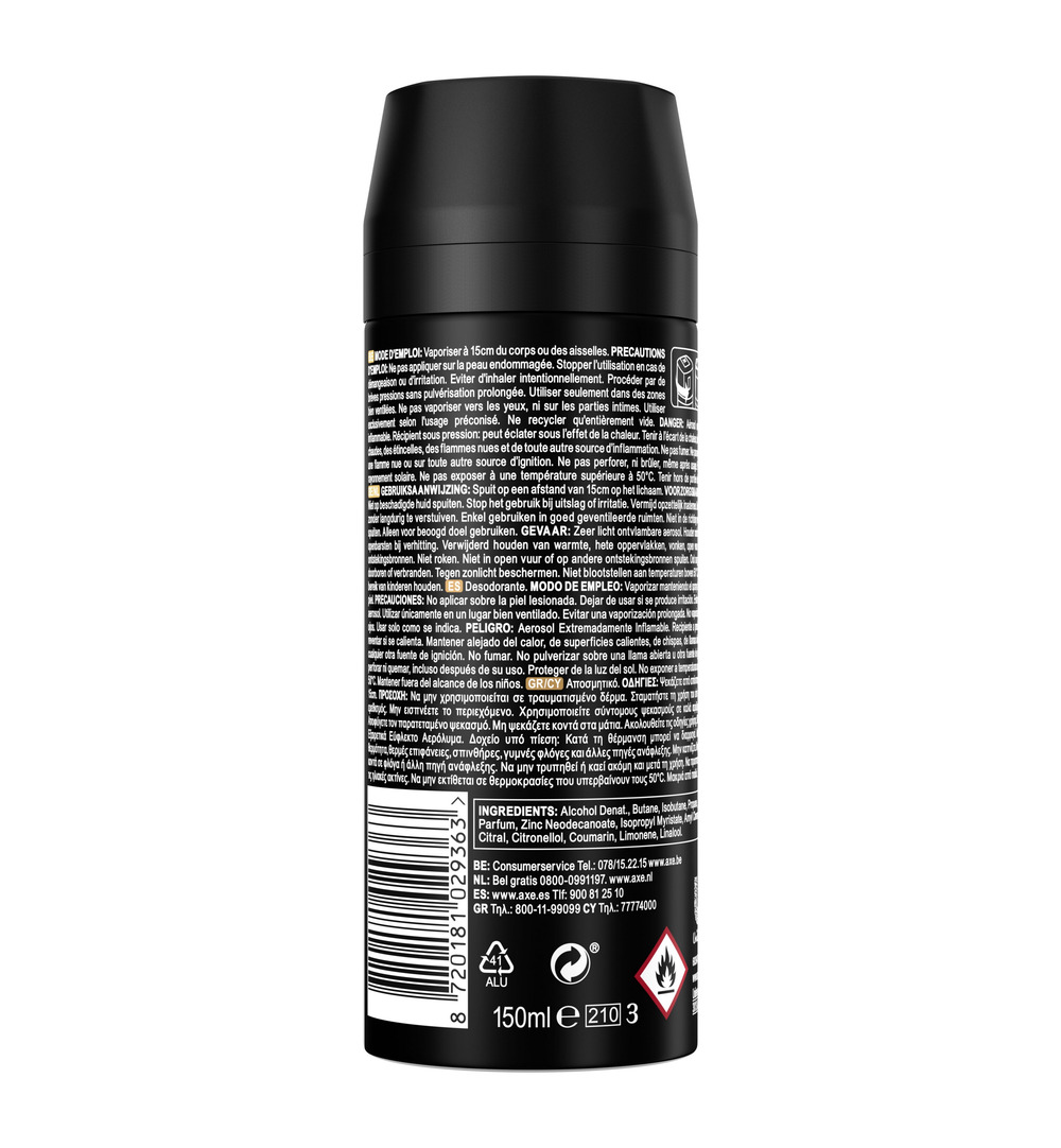 Axe Deodorant bodyspray dark temptation (150 ml) - image 2