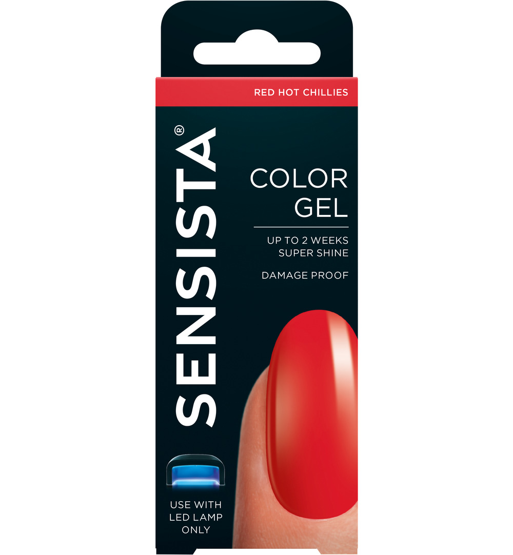 Sensista Color gel red hot chillies (7,5 ml)