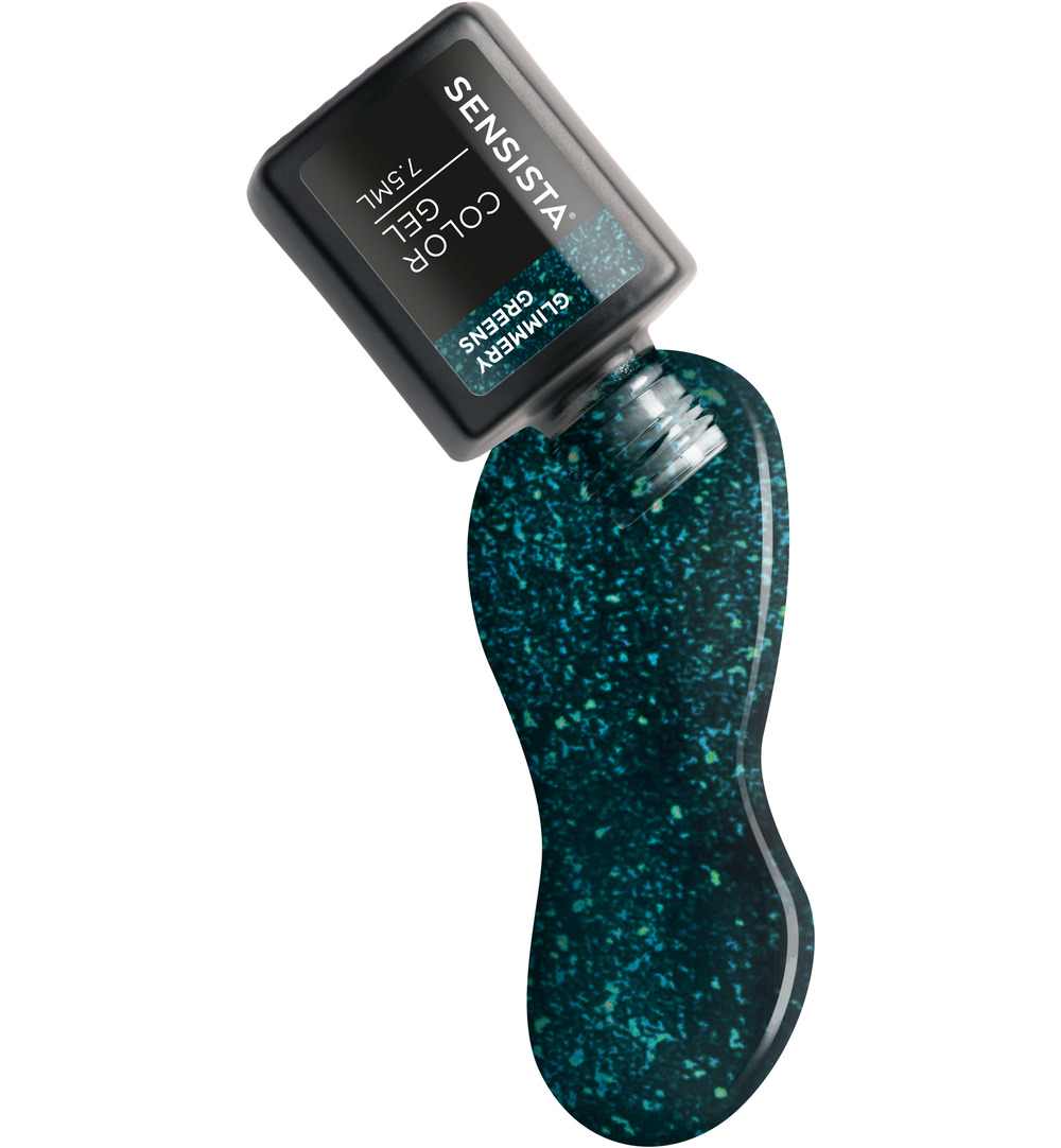 Sensista Color gel glimmerygreens (7,5 ml) - image 4