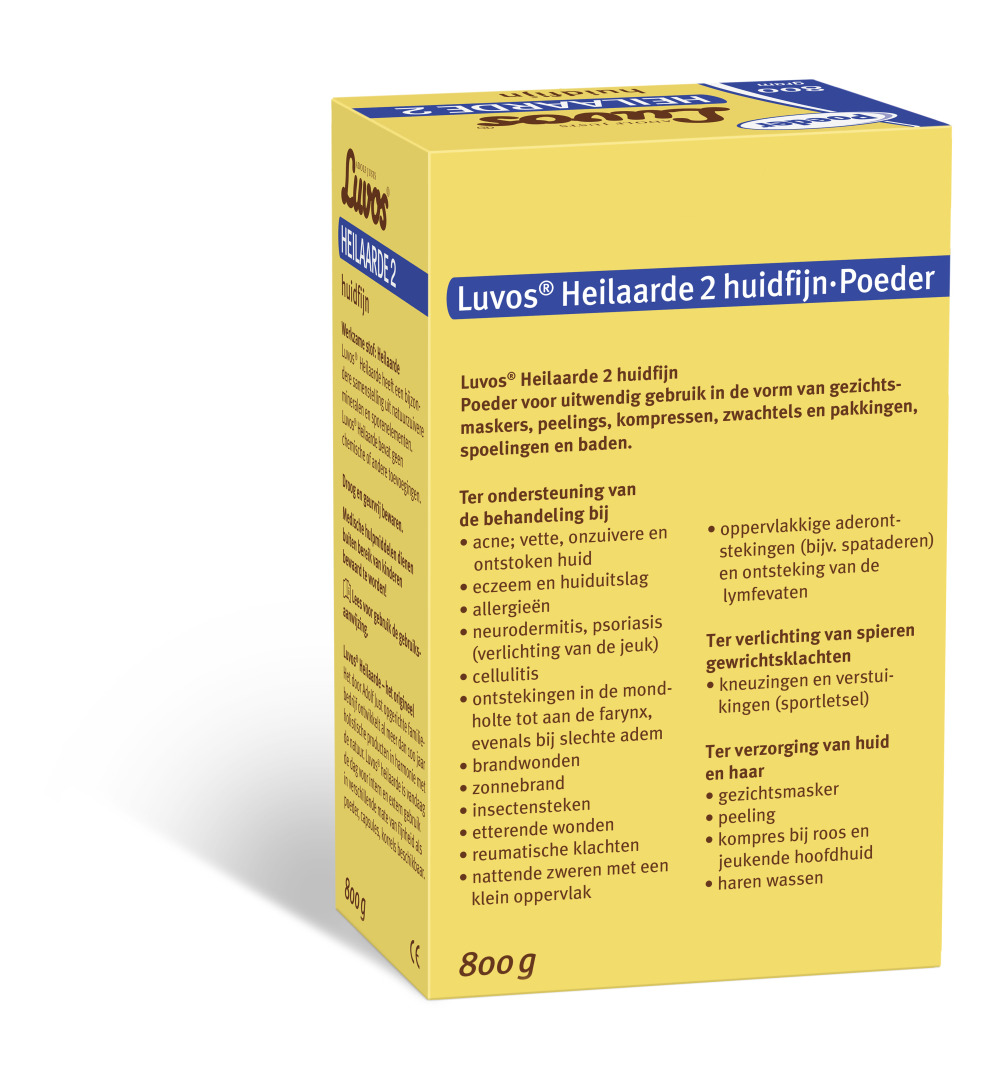 Luvos Heilaarde II huidfijn (800 gr)