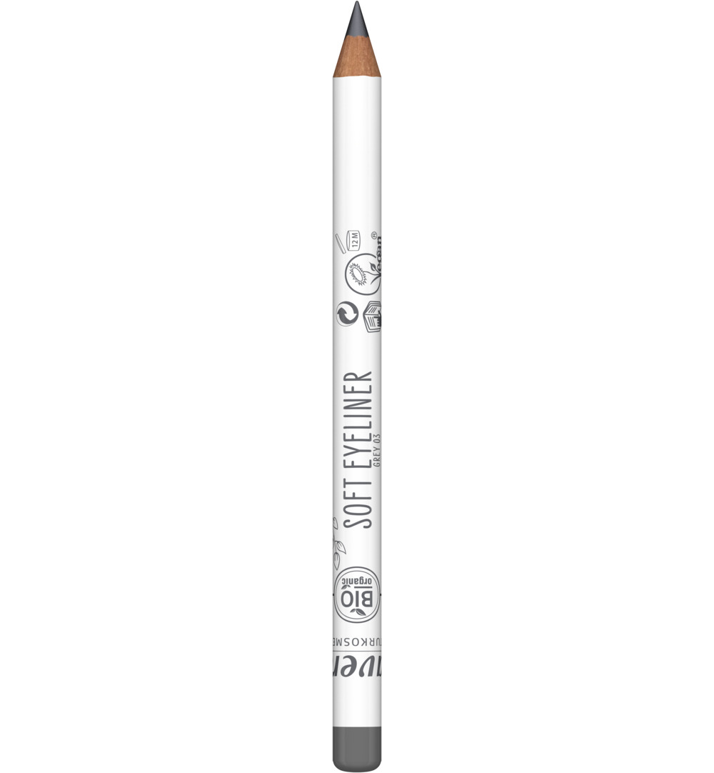 Lavera Soft eyelinergrey 03 bio (1 stuk)