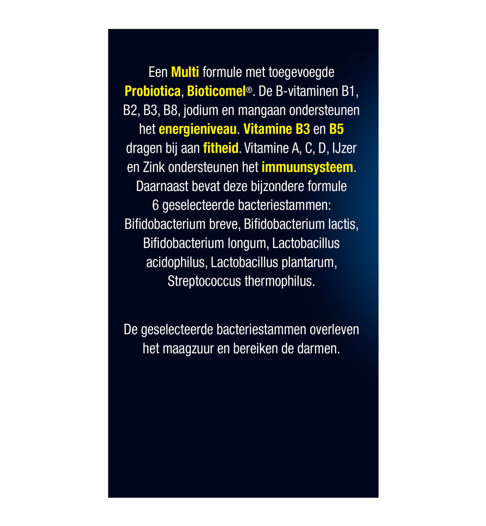 Lucovitaal Probiotica Vitaminen & Mineralen Complex (30 capsules) - image 5