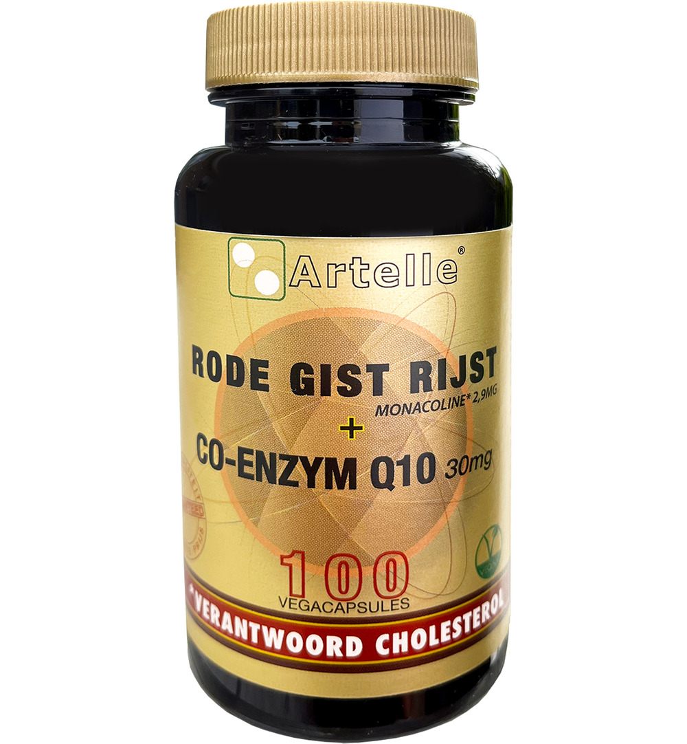 Artelle Rode gist rijst Q10 (100 capsules)