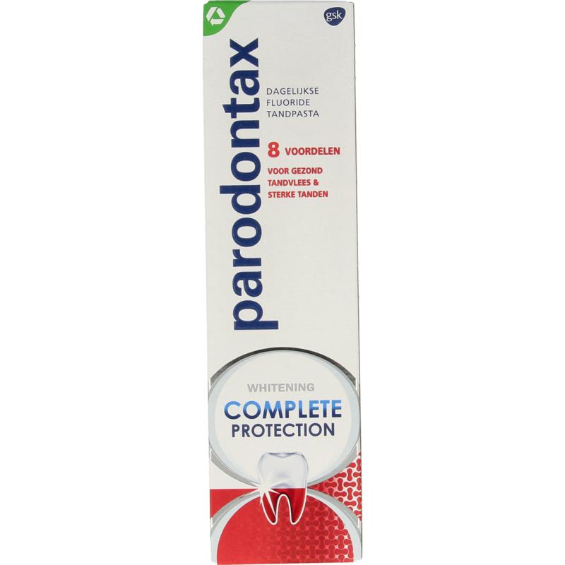 Parodontax Complete protection whitening tandpasta (75 ml)