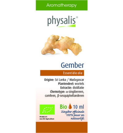 Physalis Gember bio (10 ml)