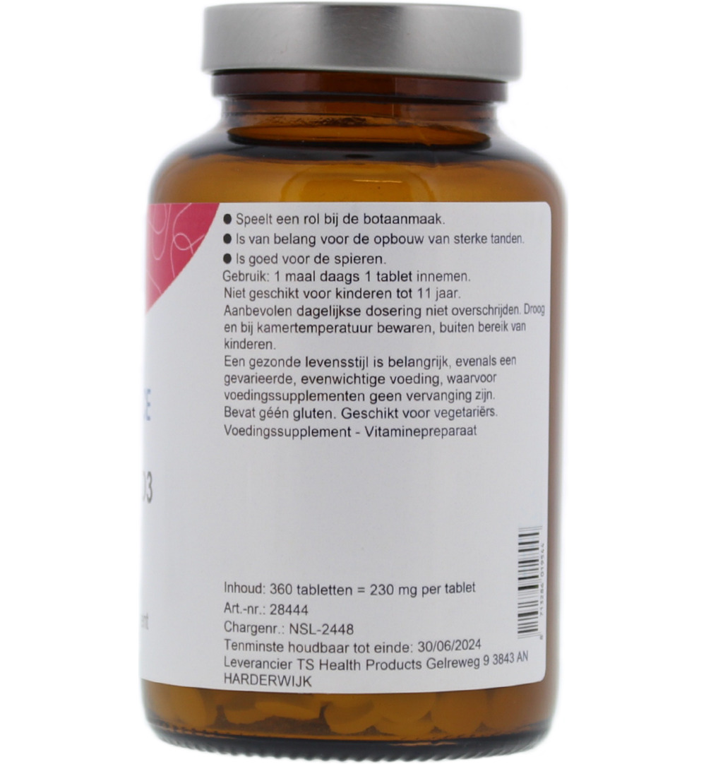 TS Choice Vitamine D3 25mcg (360 tabletten) - image 2