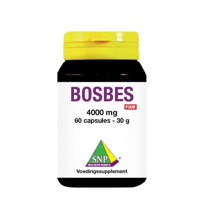 Snp Bosbes 4000 mg puur (60 capsules)