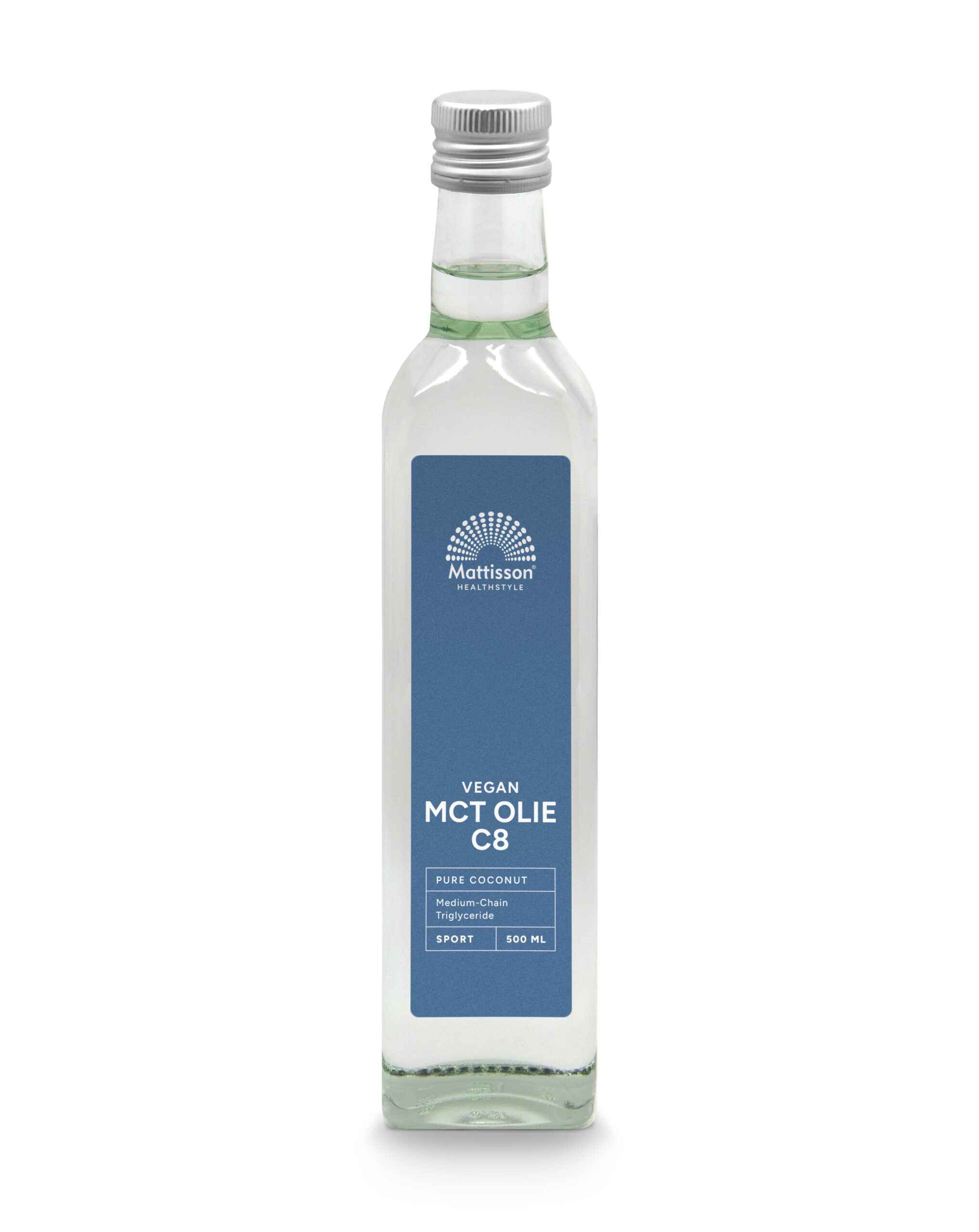 Mattisson Mct Olie C8 - Coconut Pure - 99% Caprylic Acid (500 ml)