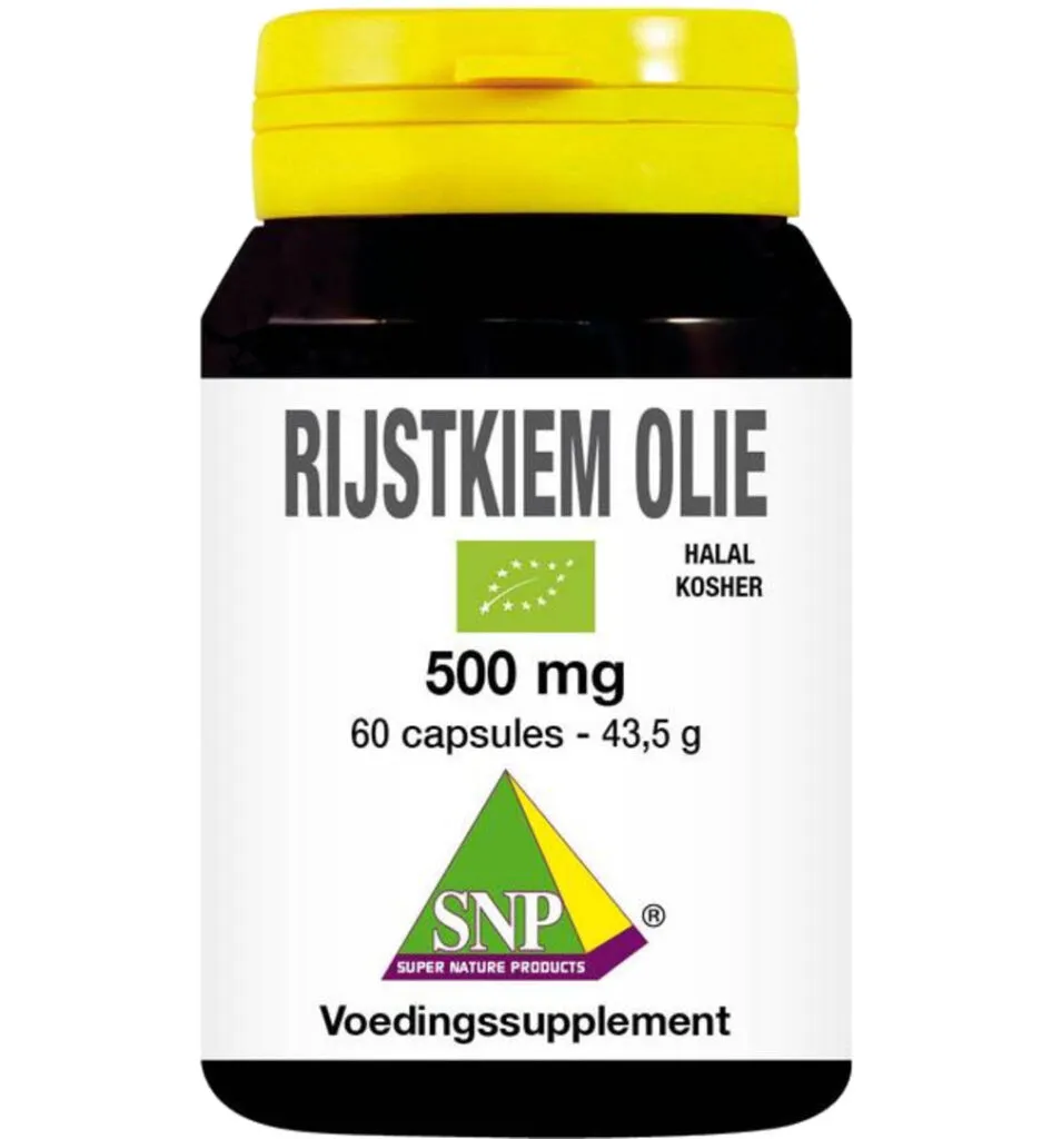 Snp Rijstkiem olie halal kosher (60 capsules)