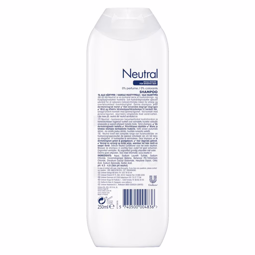 Neutral Shampoo Normaal (250 ml)
