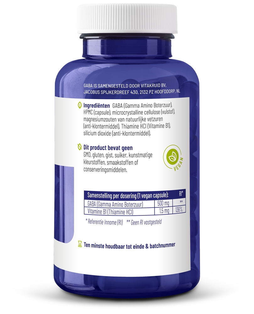 Vitakruid Gaba (90 vega capsules) - image 2