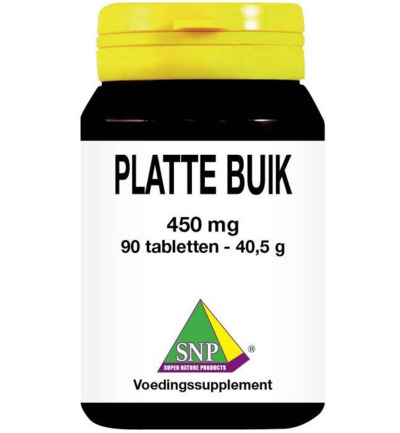 Snp Platte buik (90 tabletten)