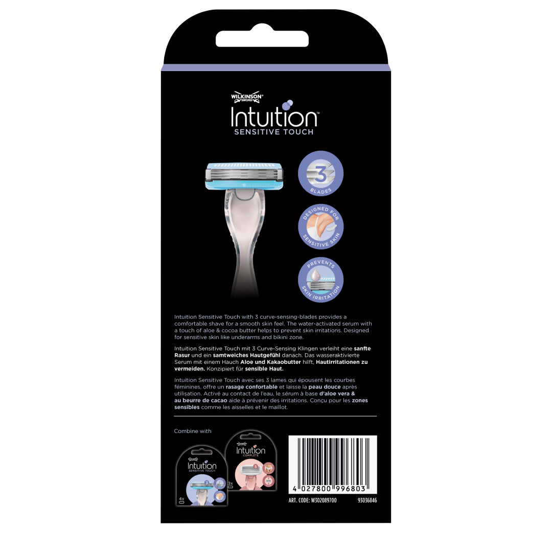 Wilkinson Woman Scheermes Intuition Sensitive Touch (1 set)