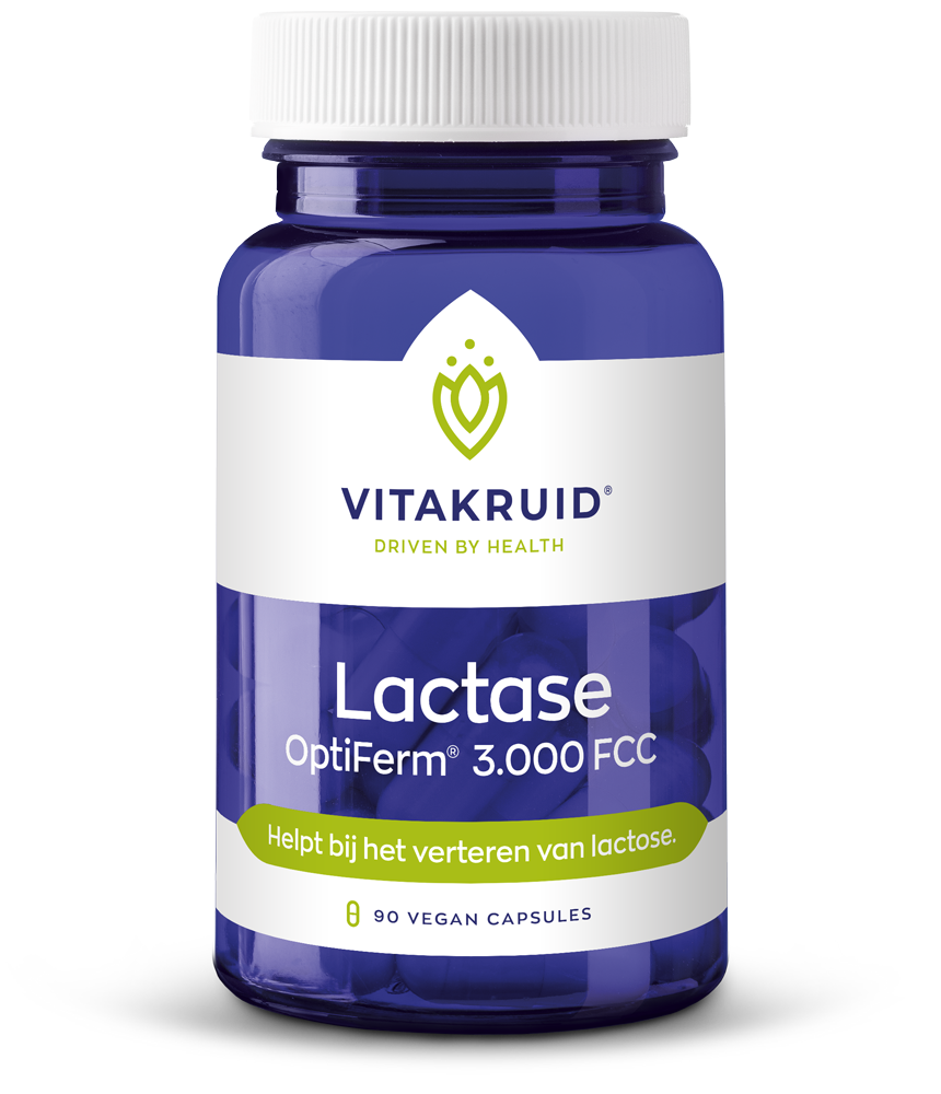 Vitakruid Lactase Enzym Optiferm® 3.000 Fcc (90 vega capsules)