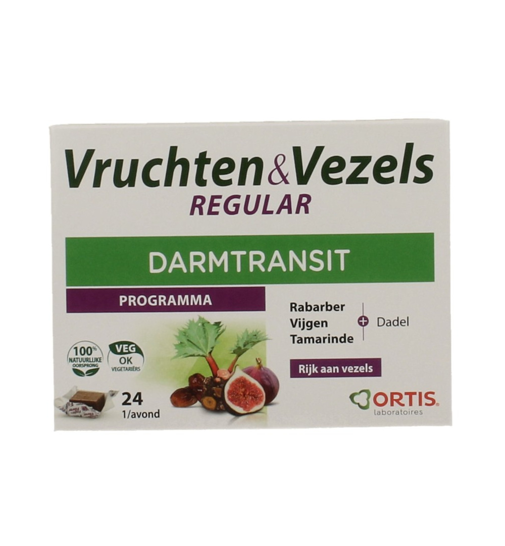 Ortis Vruchten & Vezels Regular (24 stuks)