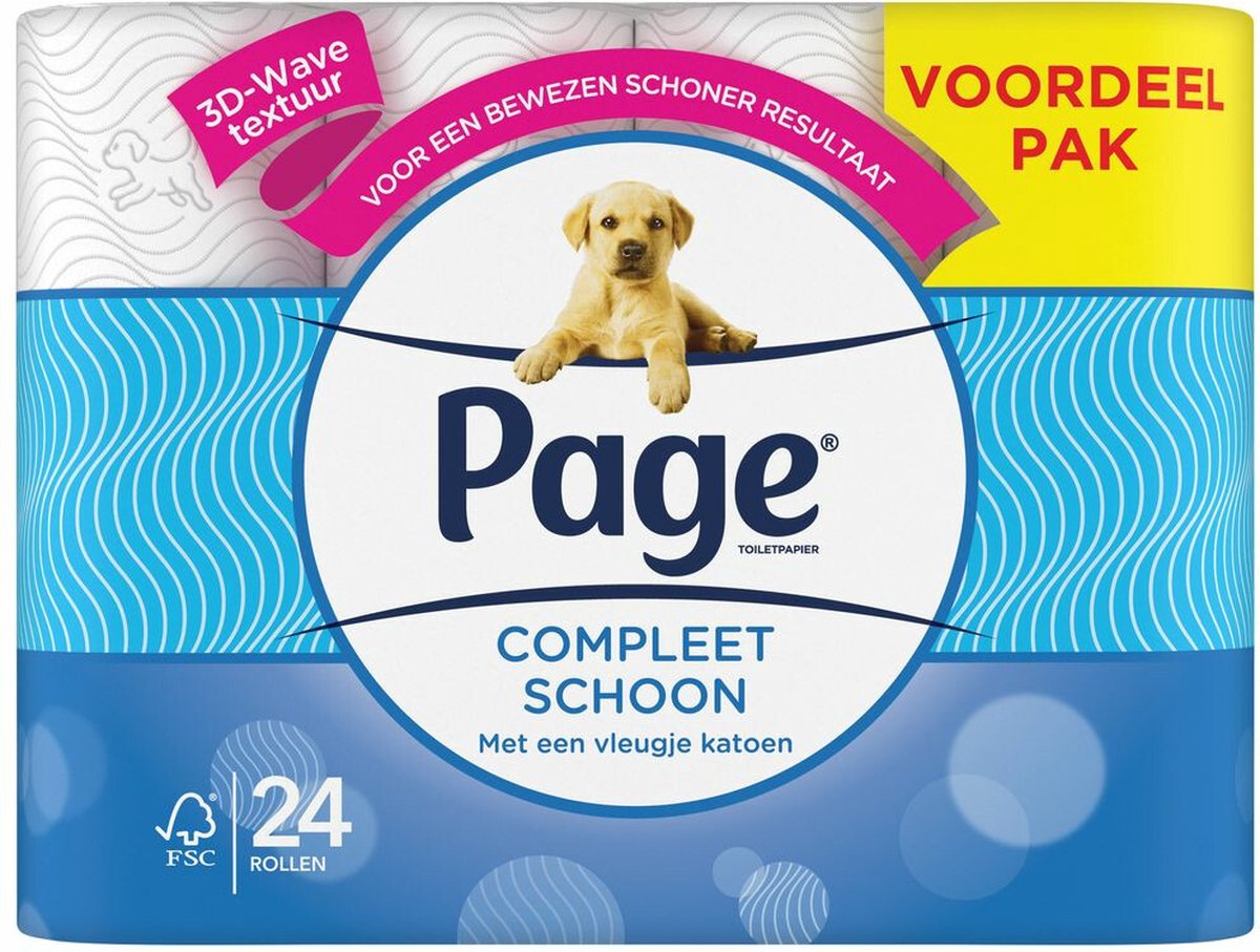 Page Compleet schoon (24 stuks)