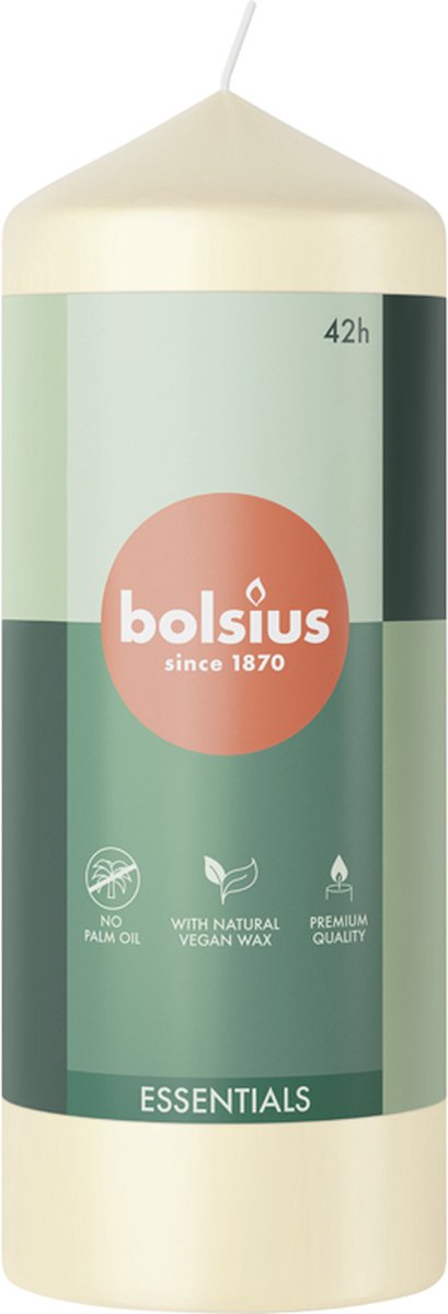 Bolsius Stompkaars 150/58 Soft Pearl (1 stuk)