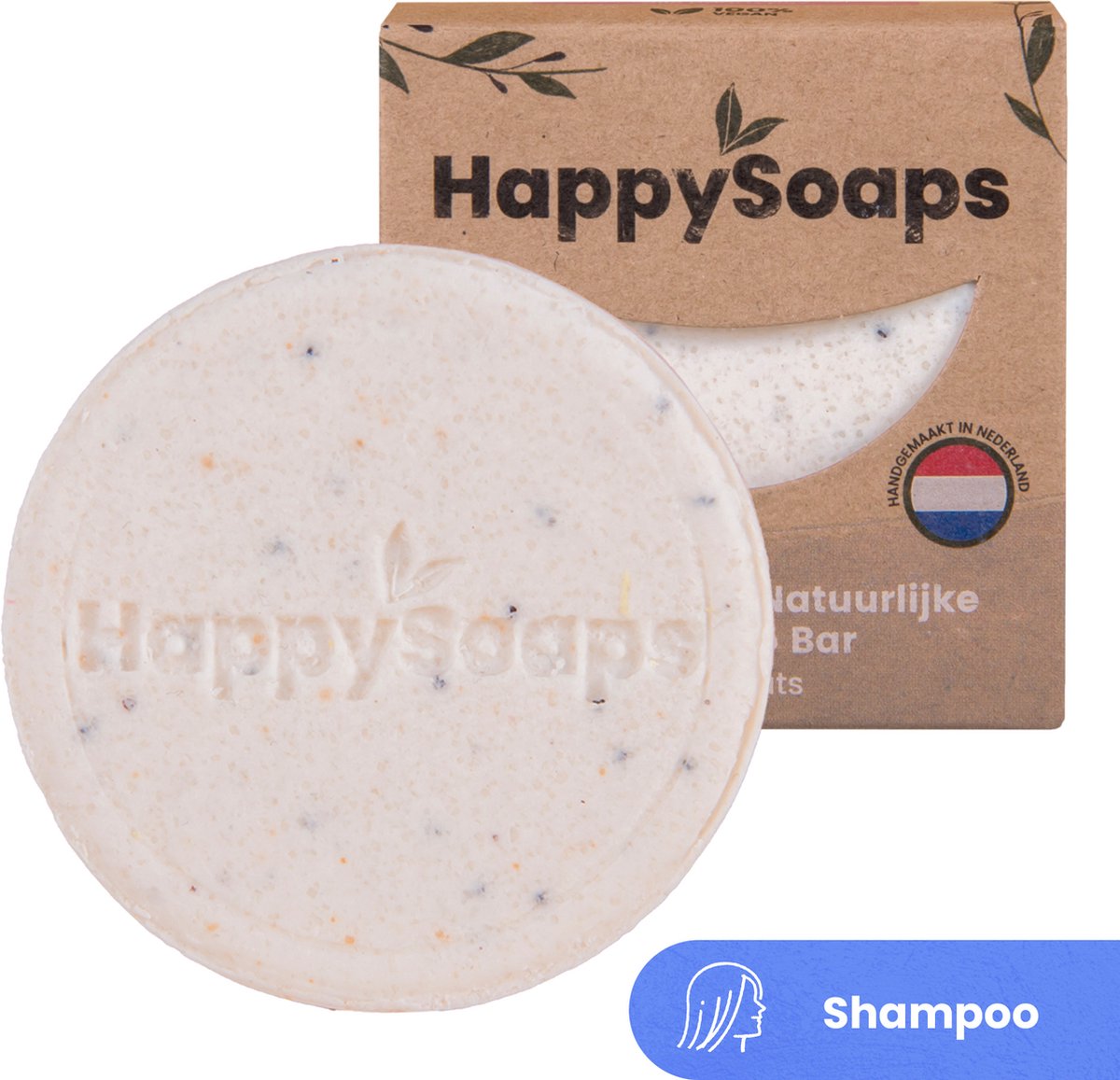 Happysoaps Shampoo Bar Coco Nuts (70 gr)