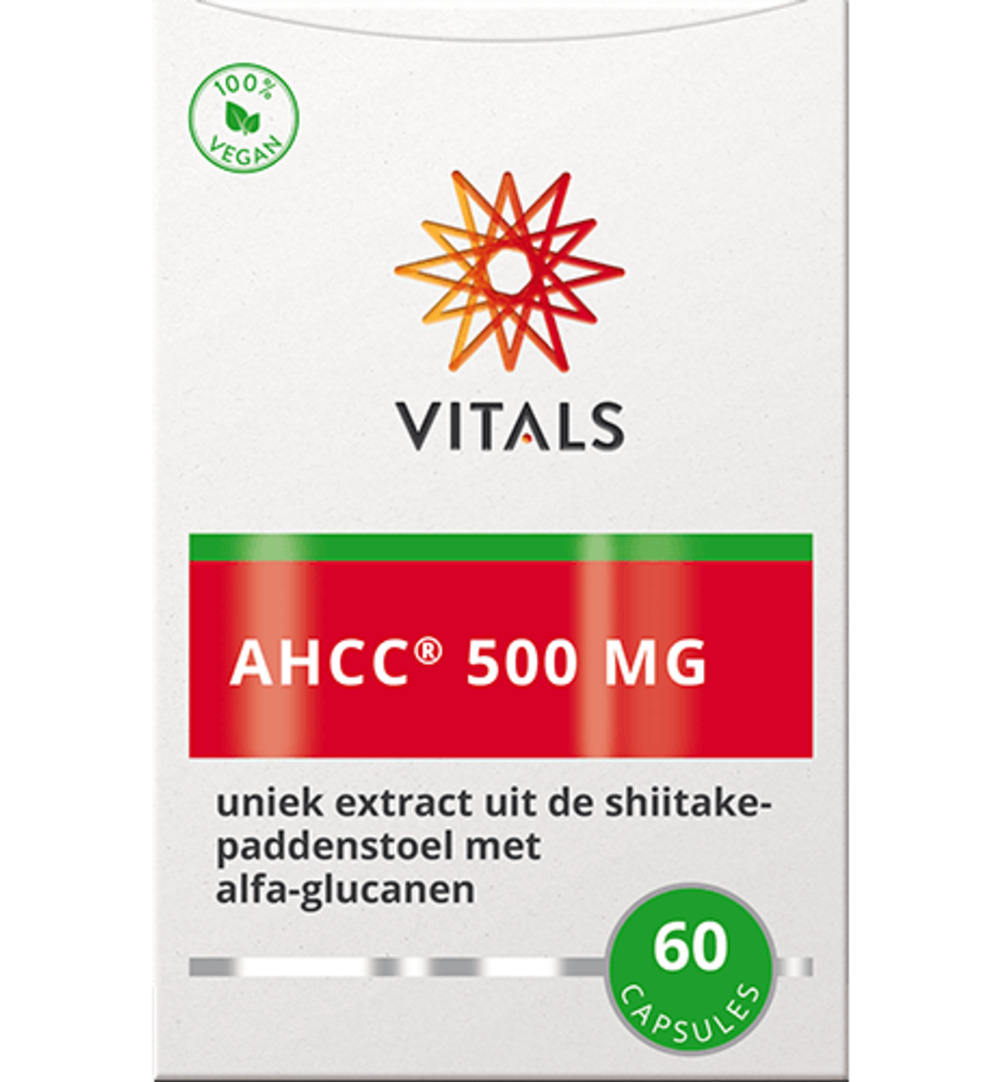 Vitals AHCC 500mg (60 capsules)