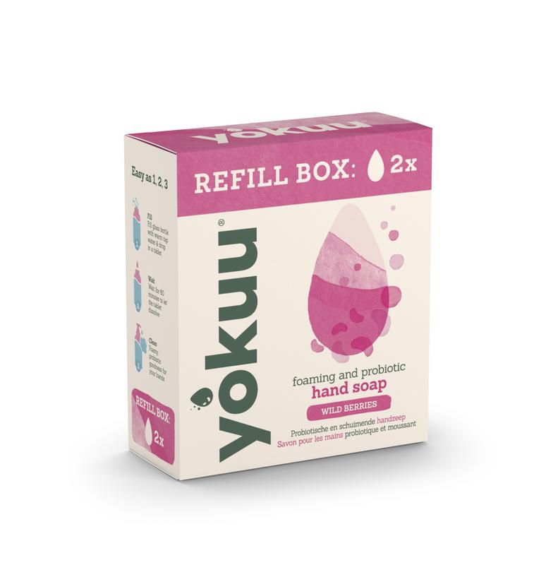 Yokuu Handzeep Wild Berries Refill (2 stuks)