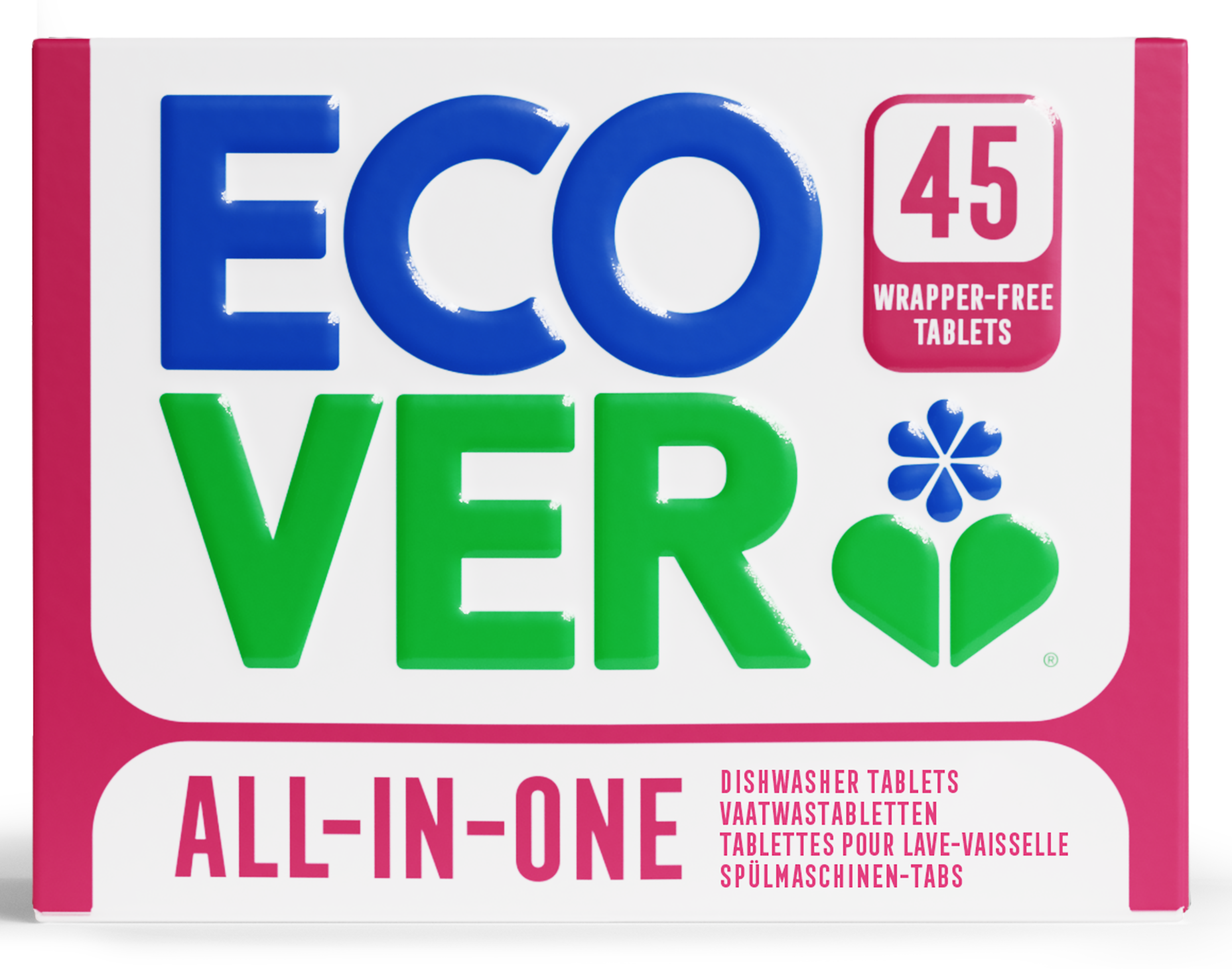 Ecover Vaatwastablet All-in-one (45 stuks)