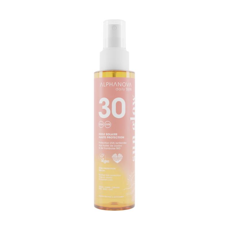 Alphanova Sun Protective Sun Oil Sun Glow Bio Spf50 (125 ml)