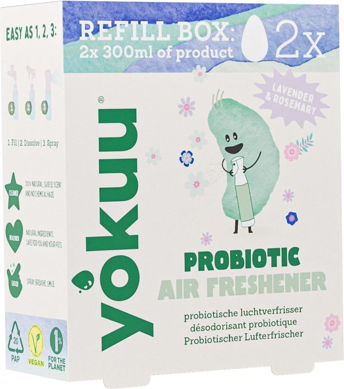 Yokuu Probiotische Luchtverfrisser Navulverpakking (2 stuks)