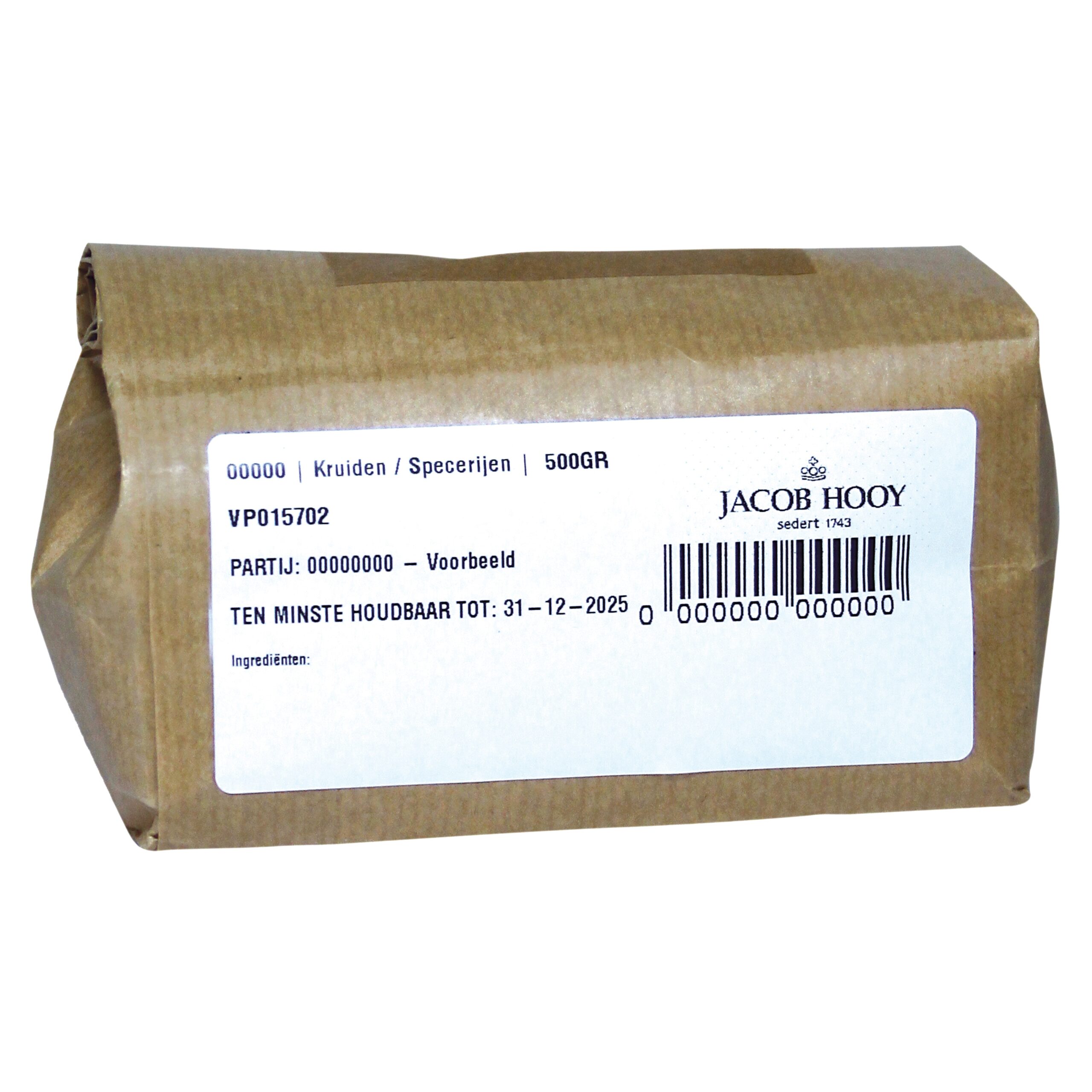 Jacob Hooy Komijnzaad Zwart Heel/Nigellae (500 gr)