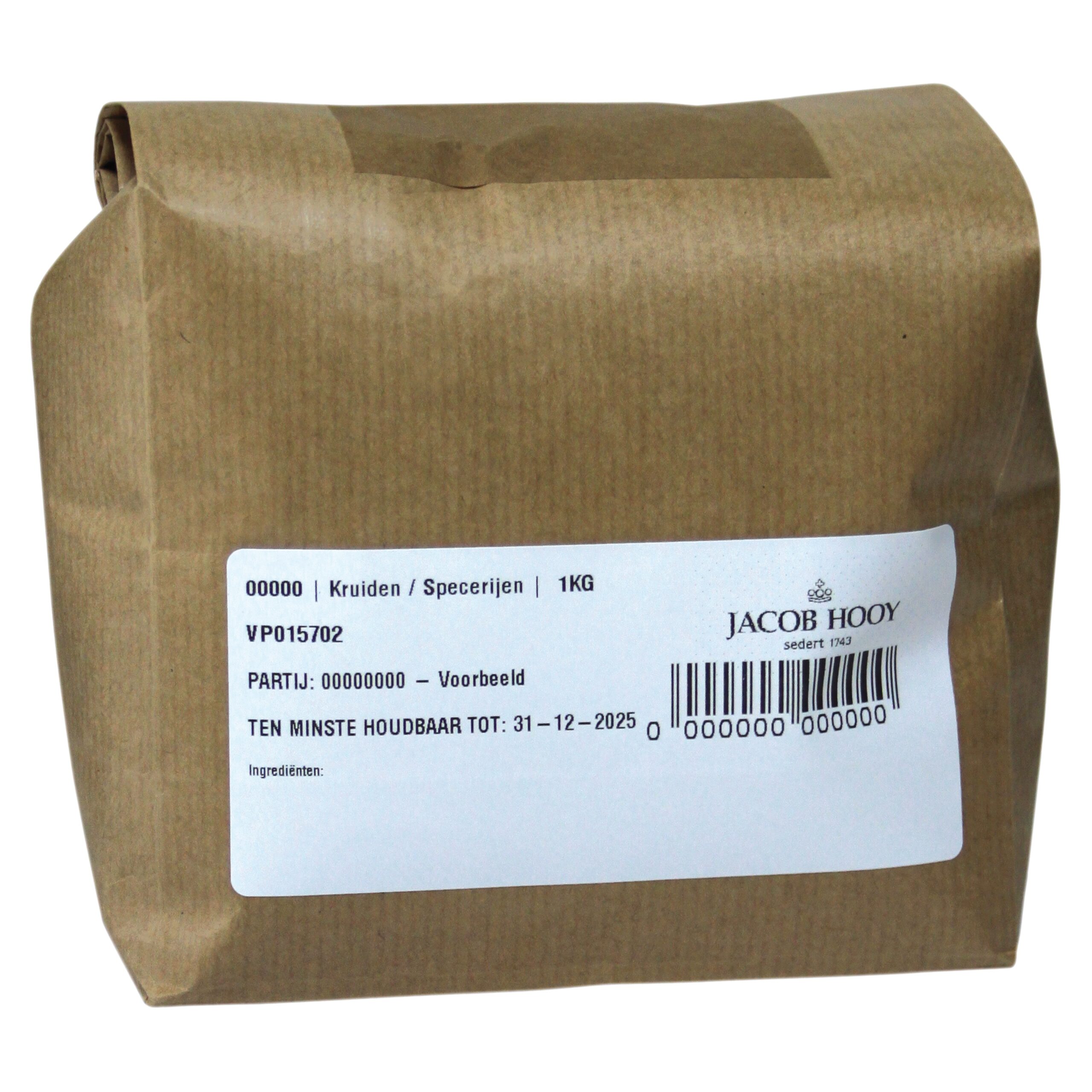 Jacob Hooy Mariadistelkruid Gemalen (1000 gr)