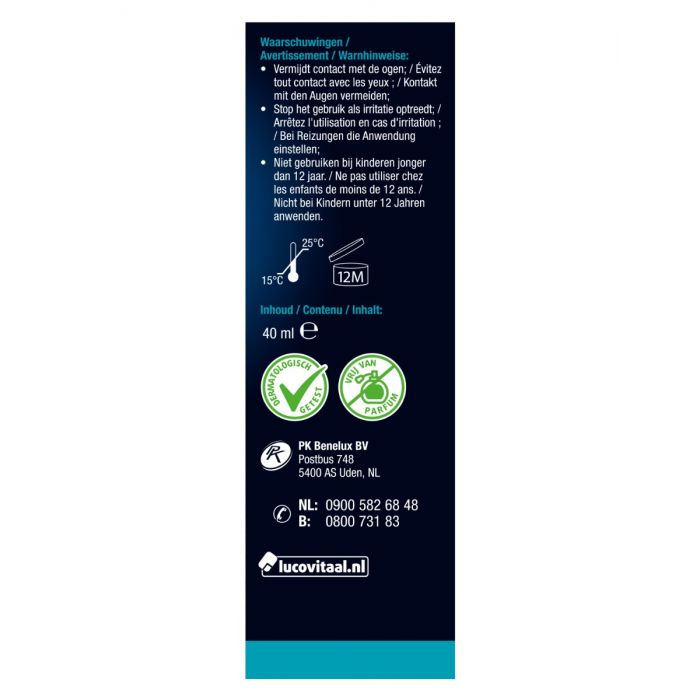 Lucovitaal Anti-Transpirant Spray (40 ml) - image 3