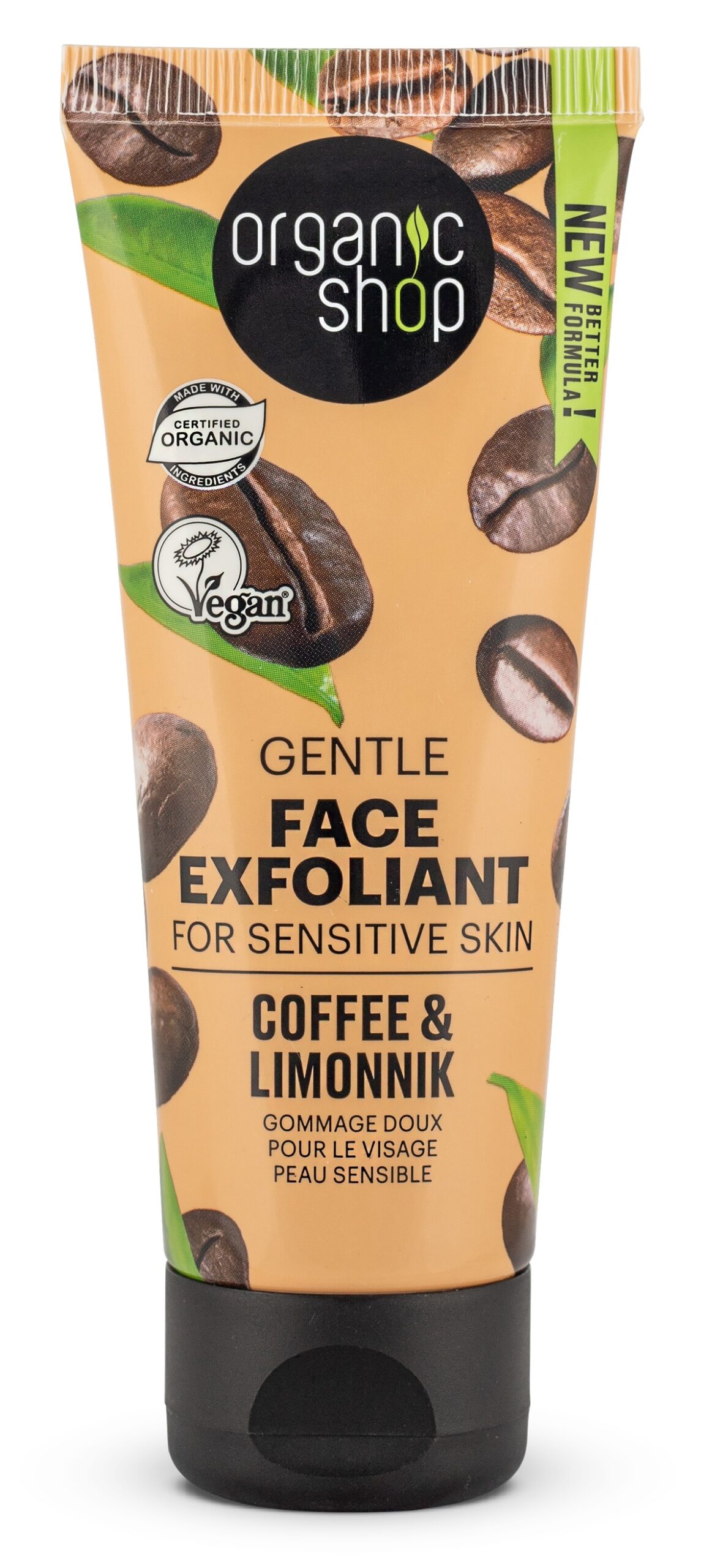 Organic Shop Face Exfoliant (75 ml)