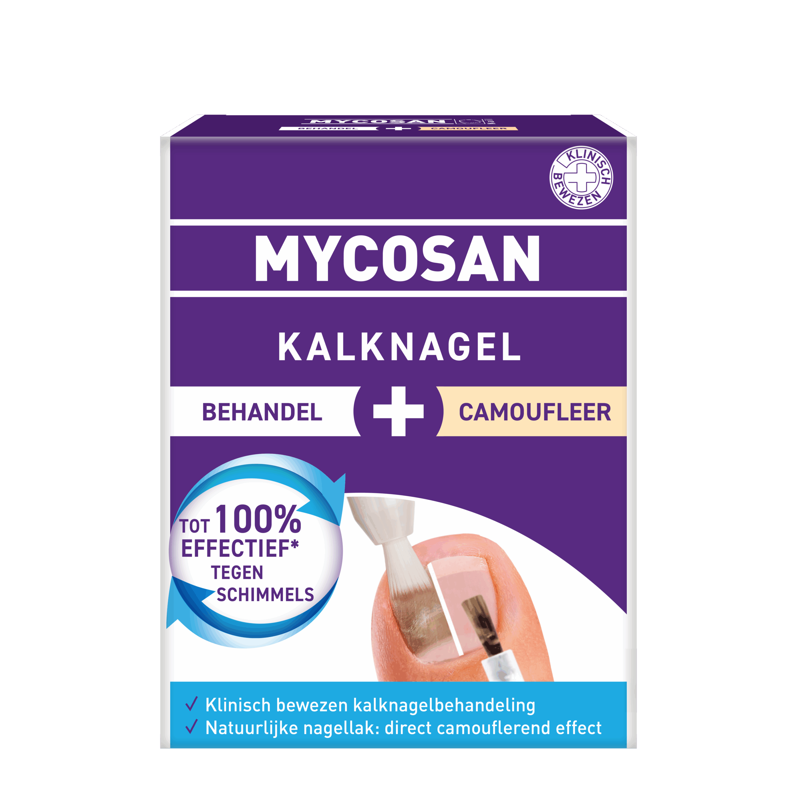 Mycosan Kalknagel Behandel + Camoufleer (70 gr)
