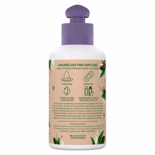 Andrelon Leave-In Creme Shea Strong Repair (200 ml)