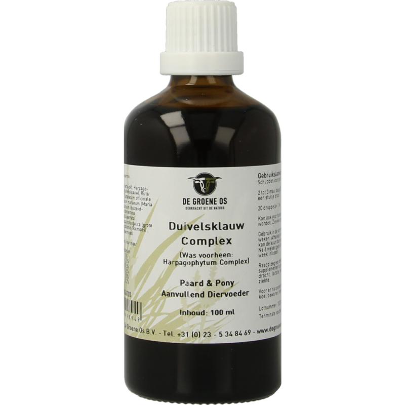 De Groene Os Duivelsklauw Complex Paard/Pony (100 ml)