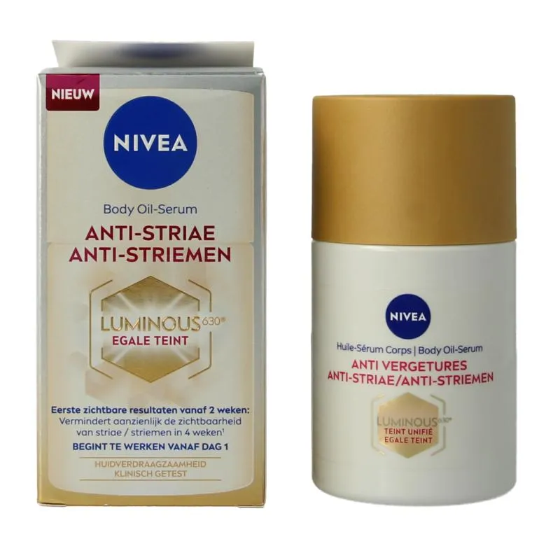 Nivea Luminous 630 Anti Striae Lichaam Olieserum (100 ml)