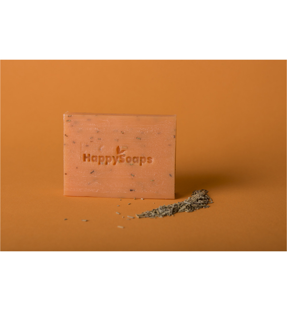 Happysoaps Body bar arganolie en rozemarijn (100 gr) - image 2
