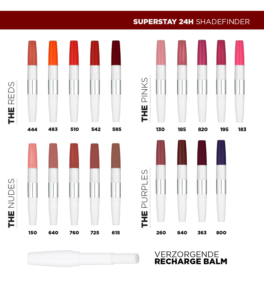 Maybelline New York Superstay 24H raspberry 195 (5 ml) - image 6
