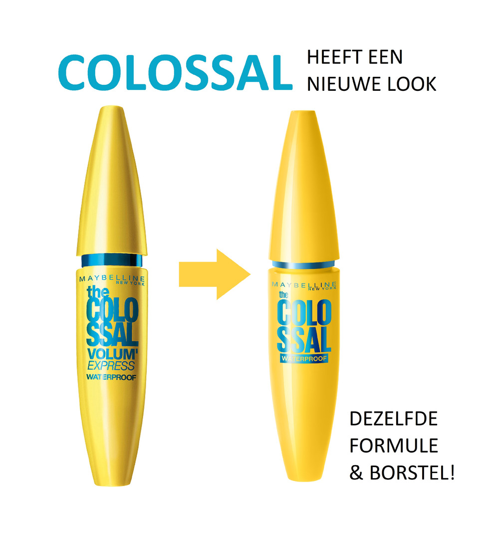 Maybelline New York Mascara volume express colossal black (1 stuk) - image 3