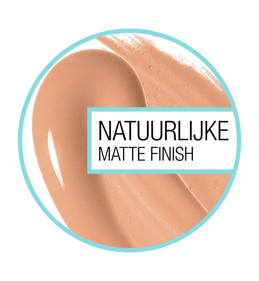 Maybelline New York Fit Me matte & poreless foundation 250 sun beige (1 stuk)
