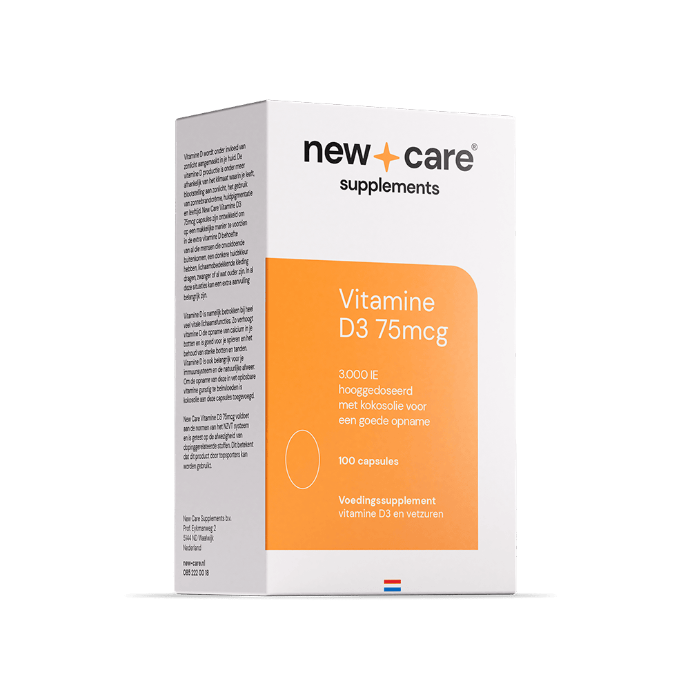 New Care D3 75mcg (100 capsules)